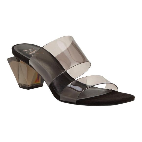 INC International Concepts Women's Calantha Clear Vinyl Dress Sandals 9M - Picture 1 of 11